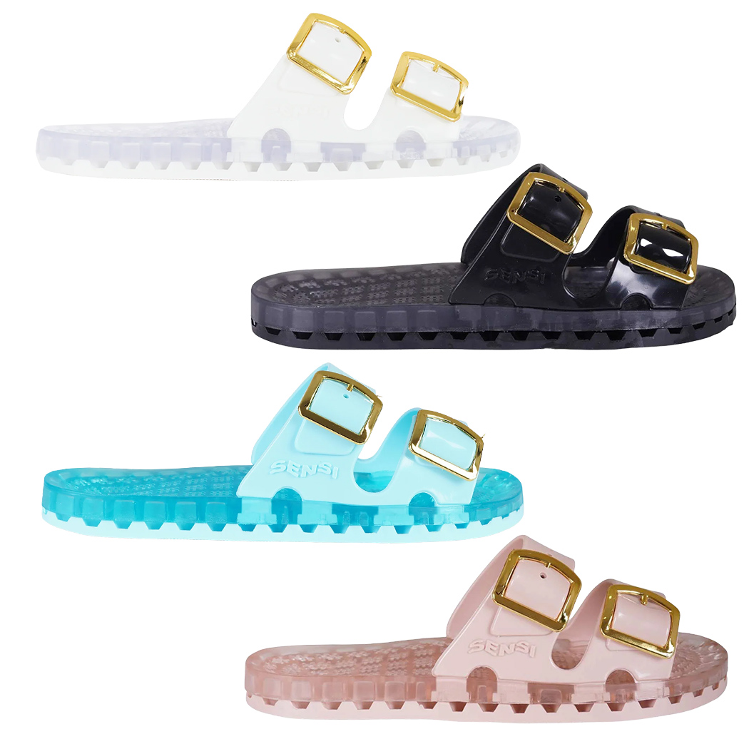 SENSI CIABATTE LA JOLLA FLAMINGO SANDALI DONNA MARE PISCINA COMODE SCARPE 4151FL