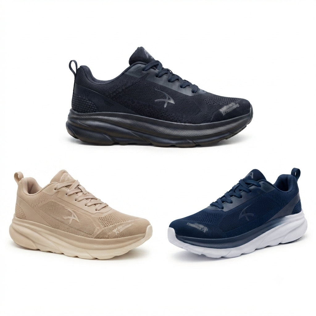 AXA SHOES SCARPE SNEAKERS UOMO RUNNING CON SOLETTA MEMORY FOAM COMODE 78825A