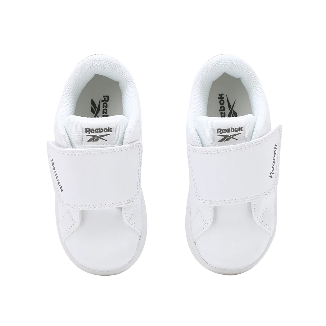 REEBOK COURT CLEAN SCARPE SNEAKERS BAMBINO SPORT RUNNING STRAPPO 100251840