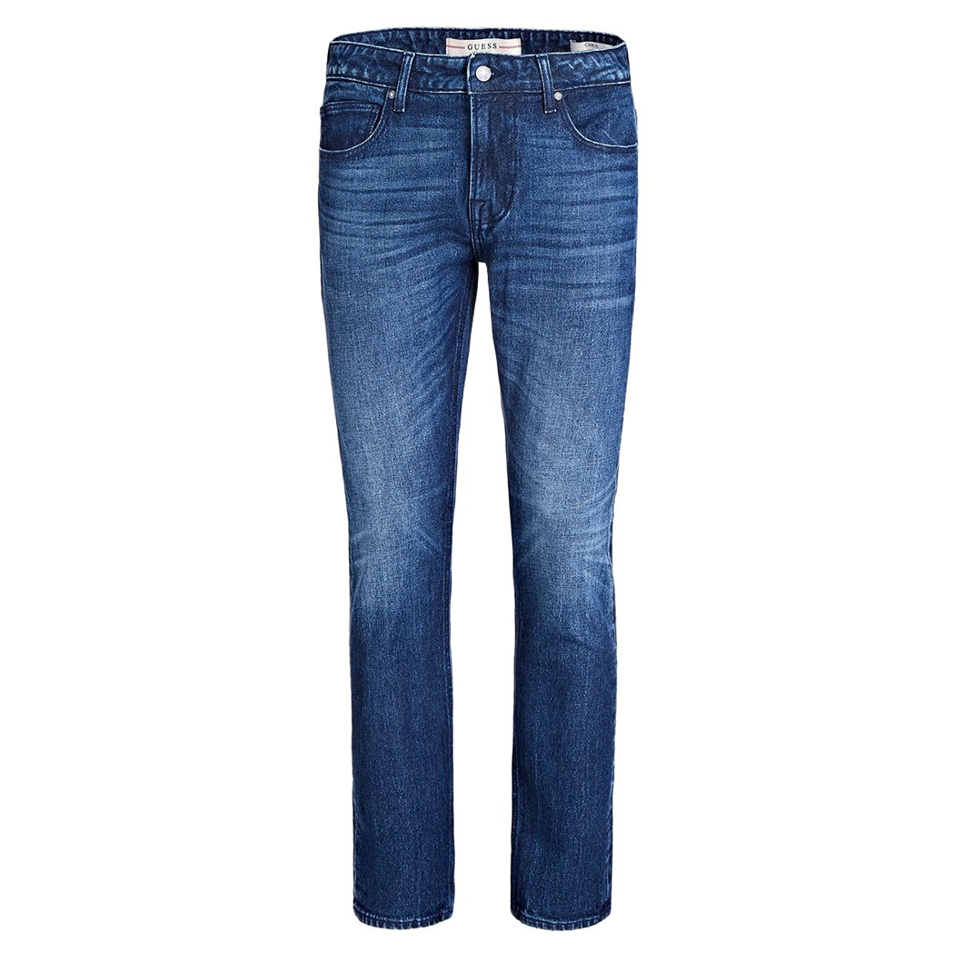GUESS JEANS PANTALONI UOMO CHRIS SUPER SKINNY COTONE STRETCH BOY  M0YA27D4321 | eBay