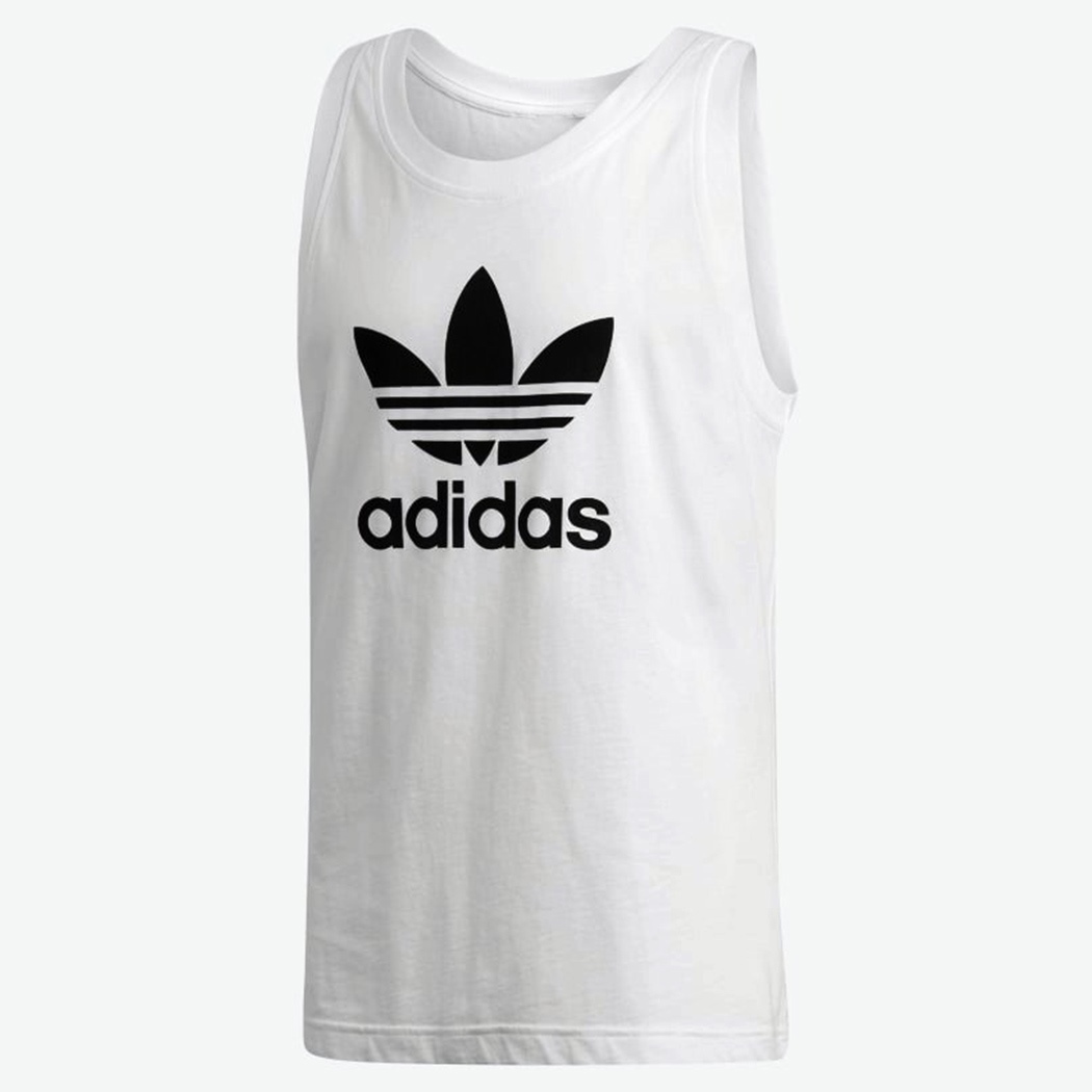 ADIDAS CANOTTA TREFOIL T-Shirt Uomo Maglia Cotone Sport Mare Smanicato  Dv1508 EUR 24,90 - PicClick IT