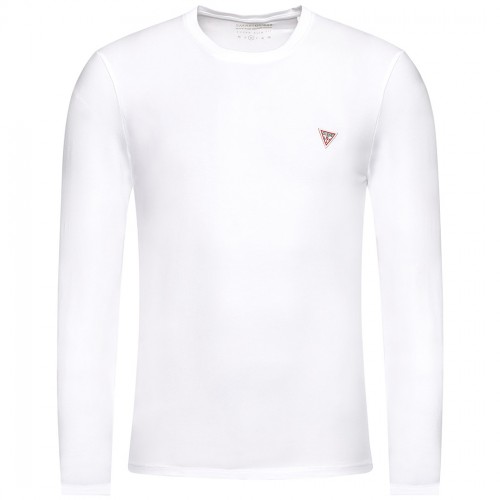GUESS T-SHIRT UOMO MAGLIA COTONE MANICA LUNGA SPORT STRETCH BASIC M1RI28J1311