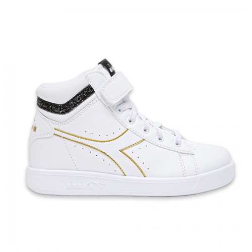 DIADORA GAME P HIGH GIRL PS SCARPE SNEAKERS RAGAZZE STRAPPO SPORT 101.176726