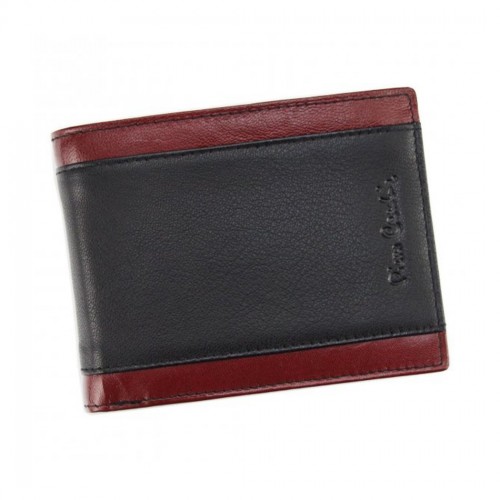 PIERRE CARDIN PORTAFOGLIO WALLET UOMO BANCONOTE CARTE VERA PELLE 8805TILAK32