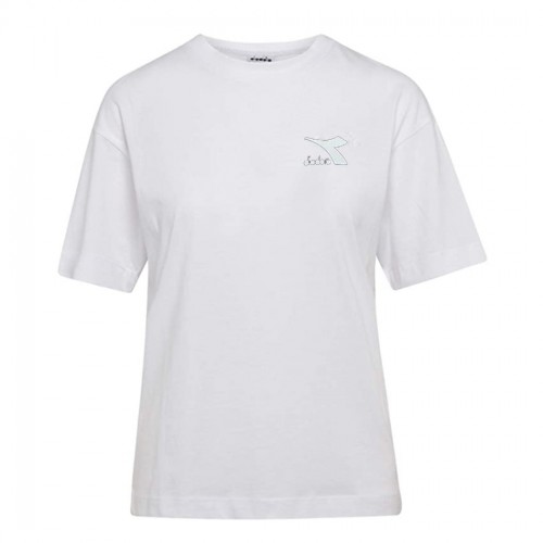 DIADORA L. T-SHIRT SS CHROMIA DONNA COTONE MAGLIA VESTIBILITA\' COMODA 102.178752
