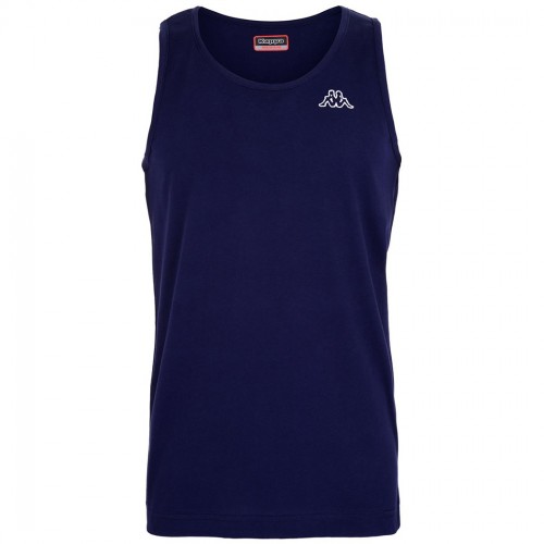 KAPPA LOGO GATAN CANOTTA UOMO JERSEY T-SHIRT SMANICATO COTONE SPORT 303HZ90