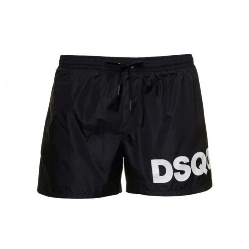 DSQUARED2 COSTUME DA BAGNO UOMO MAXI LOGO BOXER MIDI MARE BEACH D7B5C4690