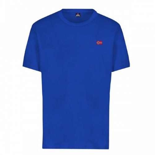 NORWAY MAGLIETTA T-SHIRT UOMO TINTA UNITA MAGLIA COTONE SPORT 836010
