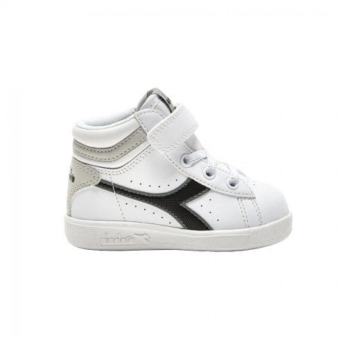DIADORA GAME P HIGH TD SCARPE SNEAKERS RAGAZZI STRAPPO SPORT BASKET 101.173764