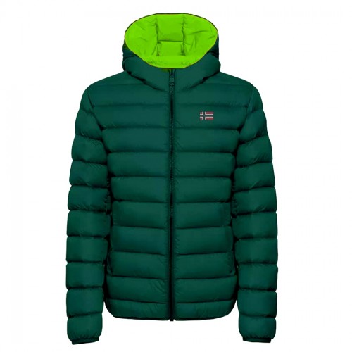 NORWAY GIUBBOTTO GIACCA IMBOTTITA GIUBBINO PIUMINO UOMO CON CAPPUCCIO 119150