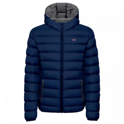 NORWAY GIUBBOTTO GIACCA IMBOTTITA GIUBBINO PIUMINO UOMO CON CAPPUCCIO 119150