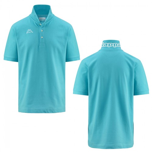 KAPPA LOGO LIFE MSS POLO UOMO PIQUET COTONE T-SHIRT MAGLIA REGULAR SPORT 302S1U0
