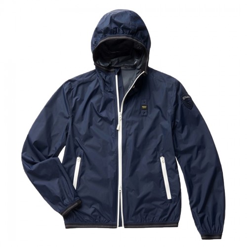 BLAUER THOMAS GIUBBINO UOMO GIACCA A VENTO NASTRATA PRIMAVERILE 24SBLUC11060