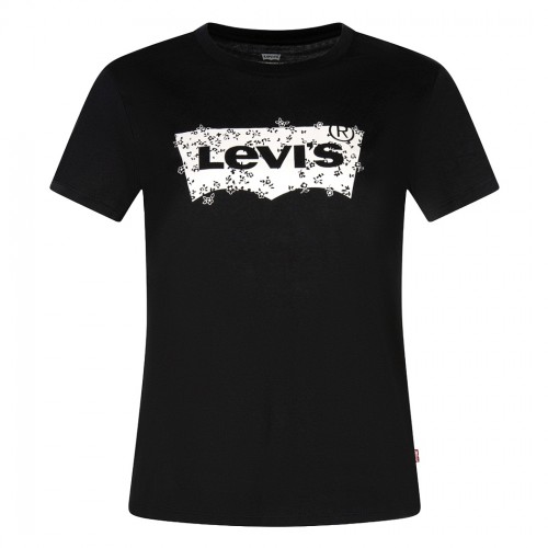 LEVI\'S T-SHIRT DONNA RAGAZZA MAGLIETTA LOGO STAMPATO MAGLIA COTONE GIRL 17369