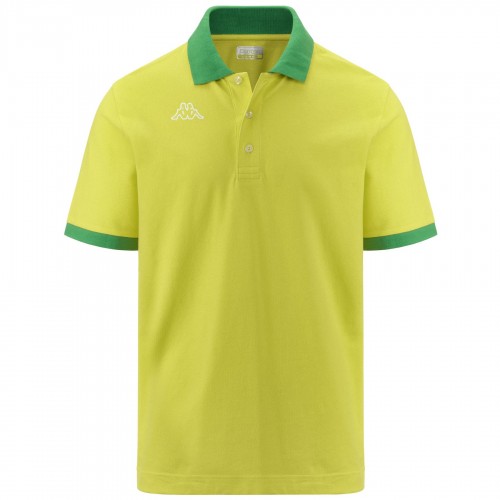 KAPPA LOGO LIFE MSS POLO UOMO PIQUET COTONE T-SHIRT MAGLIA REGULAR SPORT 302S1U0