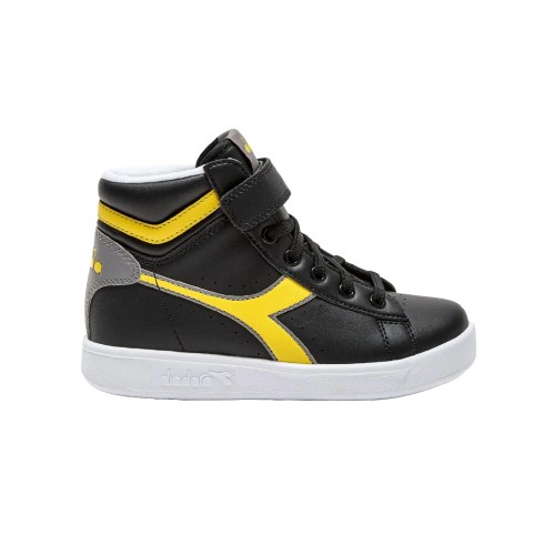 DIADORA GAME P HIGH PS SCARPE SNEAKERS RAGAZZI STRAPPO SPORT BASKET 101.173763