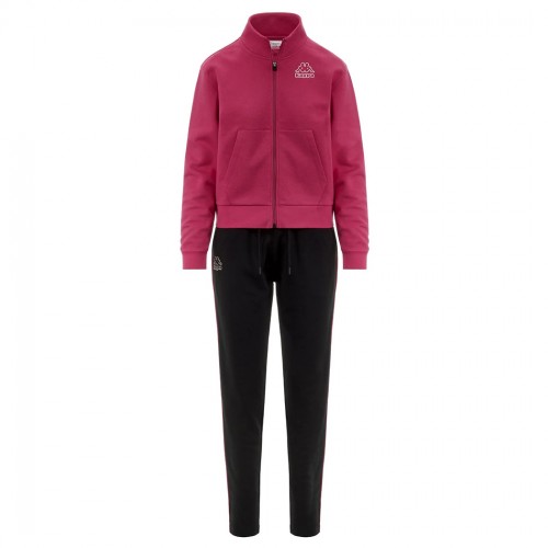 KAPPA TUTA DONNA TRACKSUIT INVERNALE FELPA PANTALONI SPORT LOGO FAMALI 331R2QW