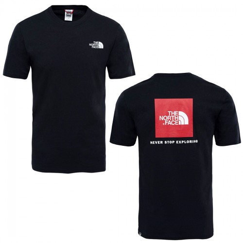 THE NORTH FACE T-SHIRT REDBOX UOMO COTONE MAGLIA RAGAZZO MANICHE CORTE NF0A87NP