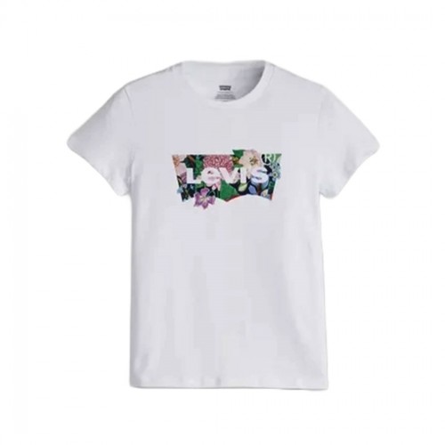 LEVI\'S T-SHIRT DONNA RAGAZZA MAGLIETTA LOGO STAMPATO MAGLIA COTONE GIRL 17369