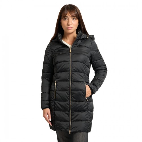 YES-ZEE GIUBBOTTO COPPOTTO DONNA GIUBBINO GIACCA CAPPUCCIO AMOVIBILE O017/M800