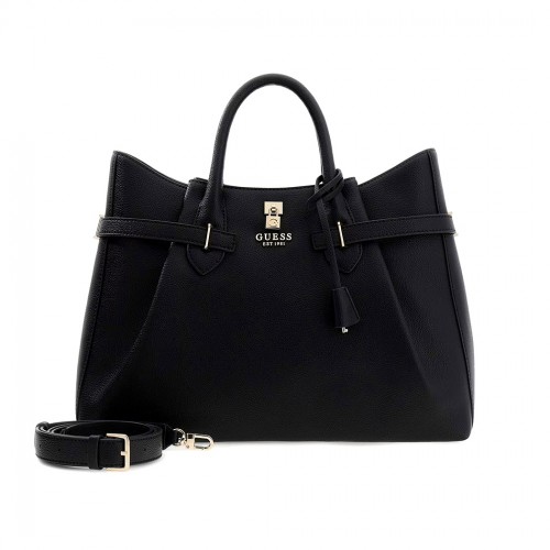 GUESS BORSA YESBA SAFFIANO DONNA ZIP BAG TRACOLLA A MANO A SPALLA BG783307