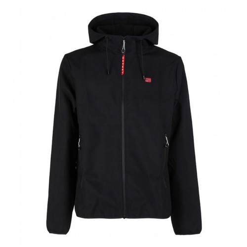 NORWAY GIUBBOTTO UOMO IN SOFTSHELL GIACCA GIUBBINO CAPPUCCIO ANTIPIOGGIA 833921
