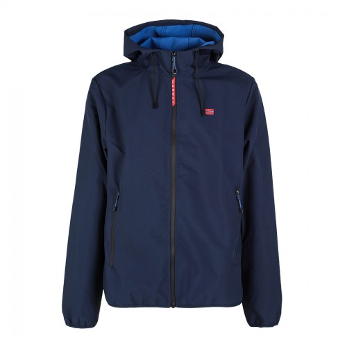 NORWAY GIUBBOTTO UOMO IN SOFTSHELL GIACCA GIUBBINO CAPPUCCIO ANTIPIOGGIA 833921