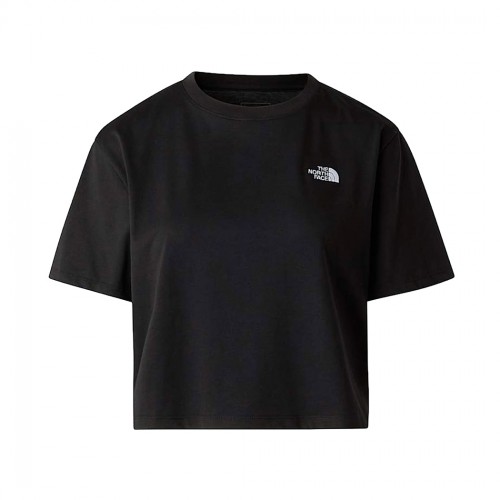 THE NORTH FACE T-SHIRT CROPPED DONNA MAGLIA CORTA LOGO MAGLIETTA COTONE NF0A8FDH