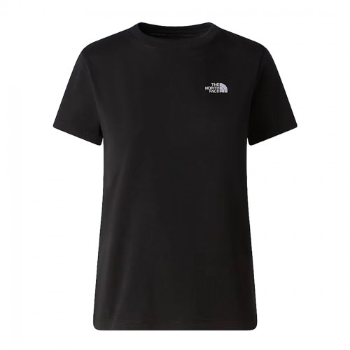 THE NORTH FACE T-SHIRT DONNA SIMPLE DOME SLIM FIT MAGLIA LOGO COTONE NF0A8FX7