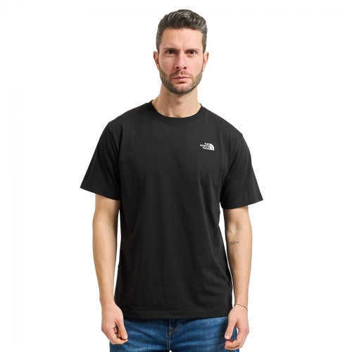 THE NORTH FACE T-SHIRT COTONE UOMO SIMPLE DOME TEE MAGLIA LOGO PICCOLO NF0A8CZ2
