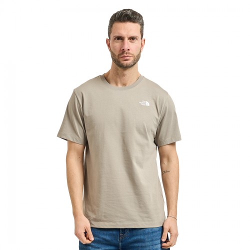 THE NORTH FACE T-SHIRT COTONE UOMO SIMPLE DOME TEE MAGLIA LOGO PICCOLO NF0A8CZ2