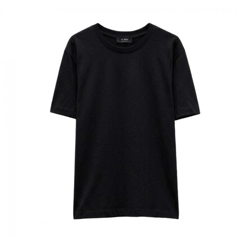 LUMINA T-SHIRT DONNA LEGGERMENTE OVER MAGLIA MAGLIETTA COTONE COMODA L8869