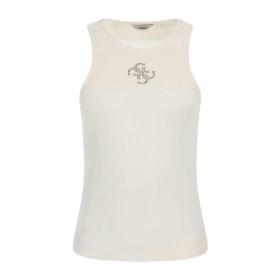 GUESS CANOTTIERA LOGO FRONTALE TOP MAGLIA MAGLIETTA DON