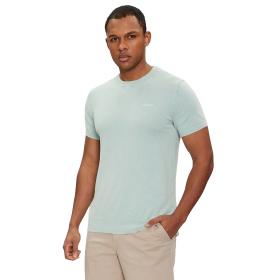GUESS T-SHIRT UOMO MAGLIA COTONE FILO SETA STRETCH LOGO
