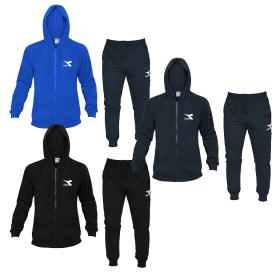 DIADORA TRACKSUIT HD FZ CORE TUTA UOMO FELPA COTONE CAP