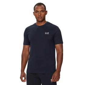 EA7 EMPORIO ARMANI T-SHIRT GIROCOLLO REGULAR FIT COTONE