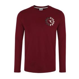 DIADORA T-SHIRT LS ESS SPORTS MANICA LUNGA UOMO MAGLIA 