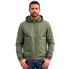 BUGER GIACCA GIUBBINO UOMO PRIMAVERILE CAPPUCCIO AMOVIB