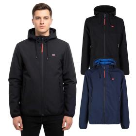 NORWAY GIUBBOTTO UOMO IN SOFTSHELL GIACCA GIUBBINO CAPP